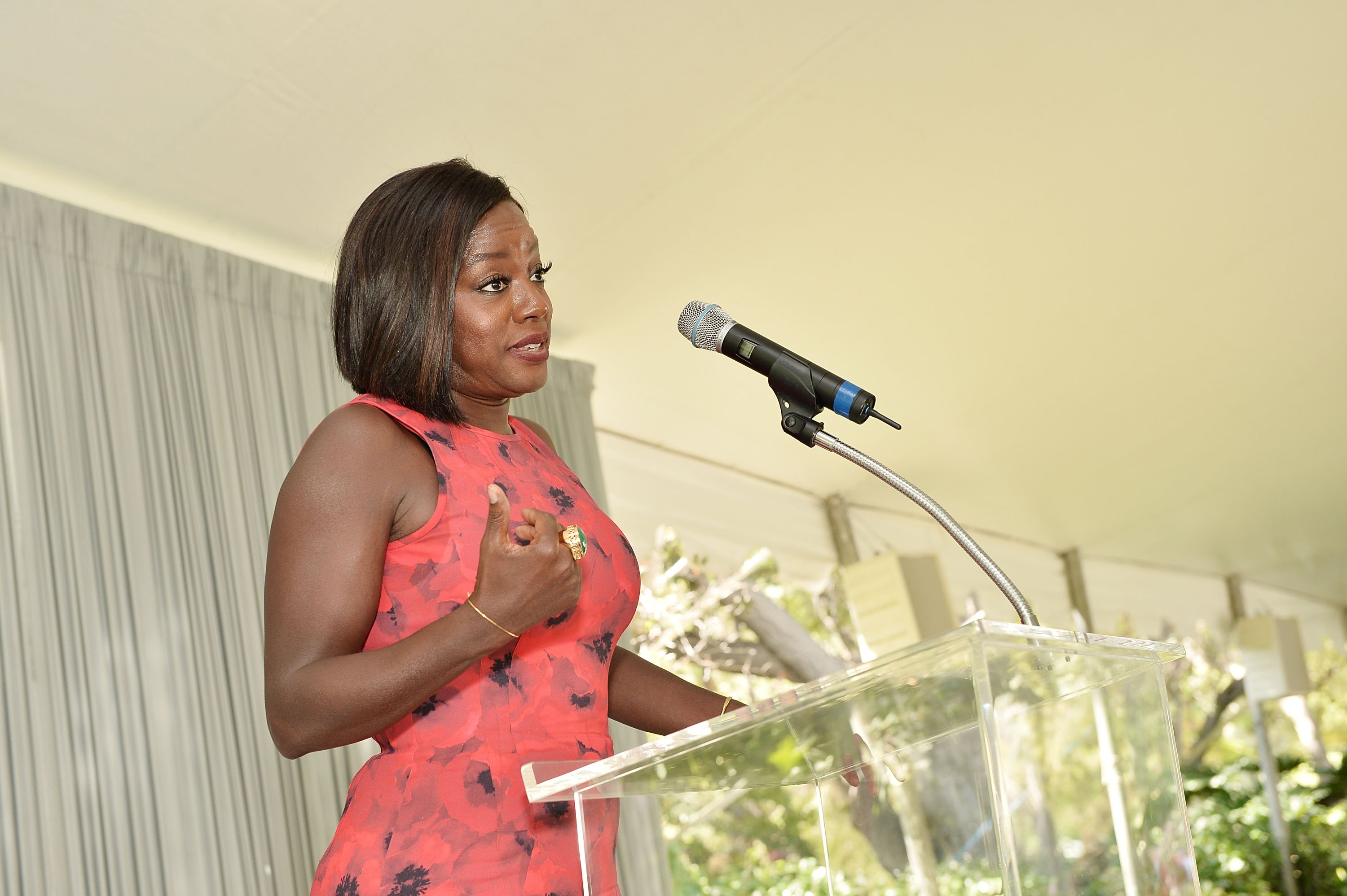 Viola Davis attends The Rape Foundation's Annual Brunch at Private Residence on September 25, 2016 in Beverly Hills