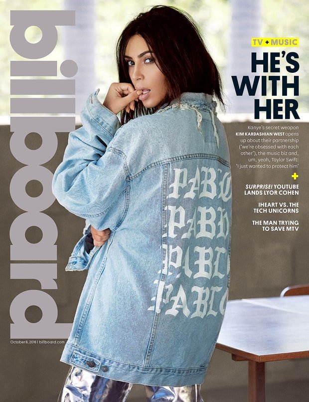 Kim Kardashian covers Billboard