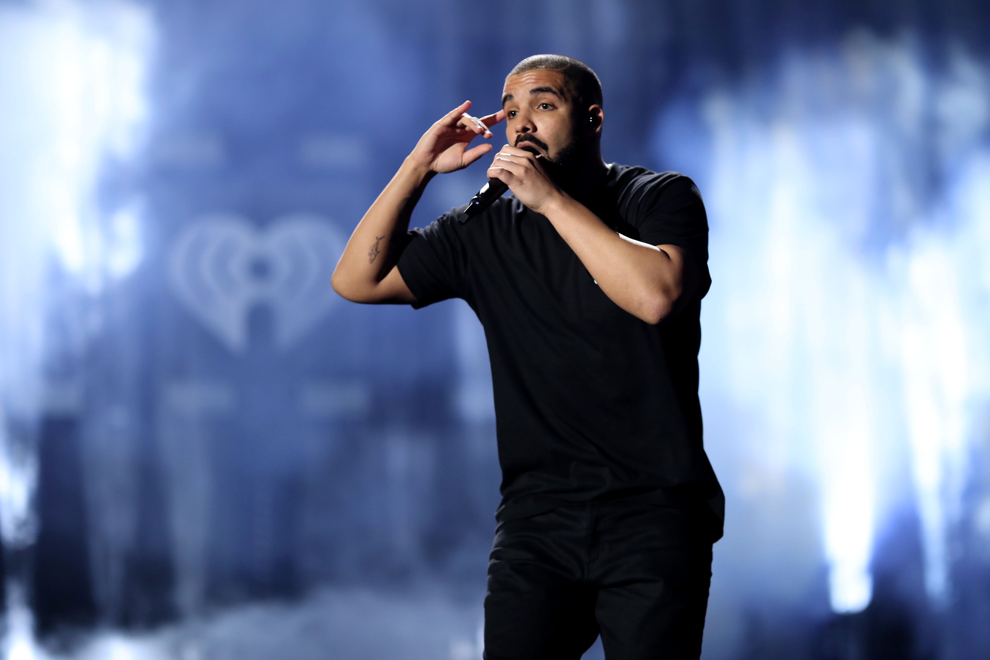 Drake performs onstage at the 2016 iHeartRadio Music Festival at T-Mobile Arena on September 23, 2016 in Las Vegas, Nevada