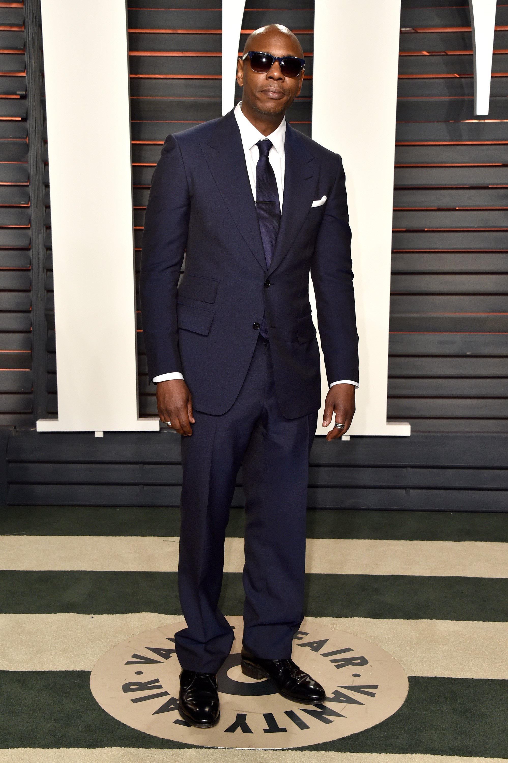 Dave Chappelle attends the 2016 Vanity Fair Oscar Party Hosted By Graydon Carter at the Wallis Annenberg Center for the Performing Arts on February 28, 2016 in Beverly Hills