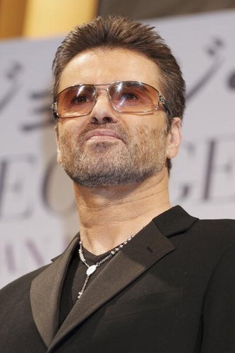 George Michael looking dapper