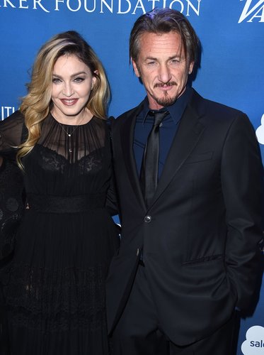 Madonna and Sean Penn arrives at the 5th Annual Sean Penn & Friends HELP HAITI HOME Gala Benefiting J/P Haitian Relief Organization at Montage Hotel on January 9, 2016 in Beverly Hills
