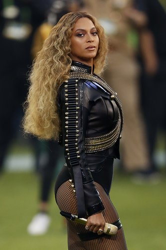 Beyonce performs onstage during the Pepsi Super Bowl 50 Halftime Show at Levi's Stadium on February 7, 2016 in Santa Clara