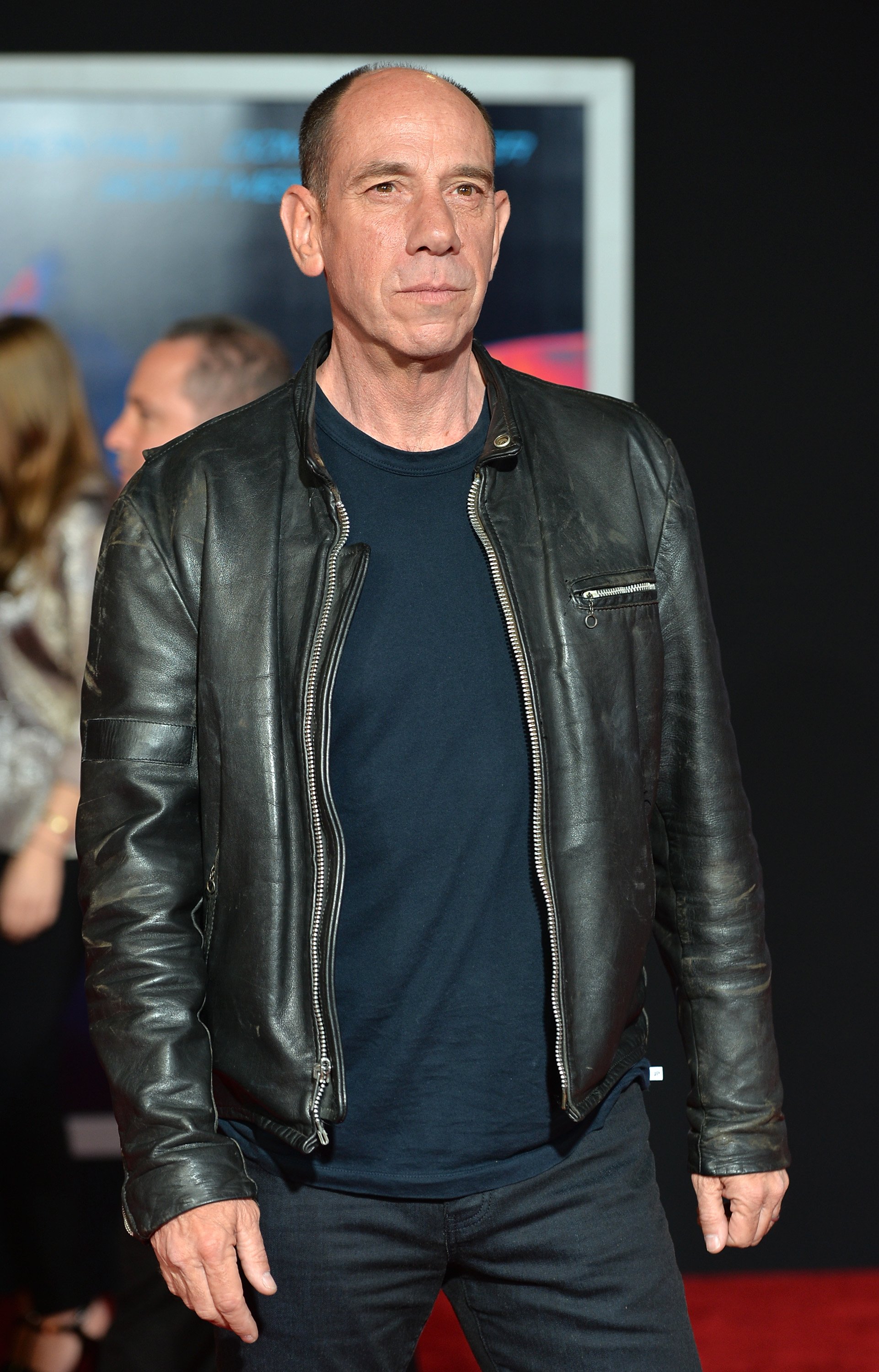 Miguel Ferrer arrives for the premiere of DreamWorks Pictures' 'Need For Speed' at TCL Chinese Theatre on March 6, 2014 in Hollywood