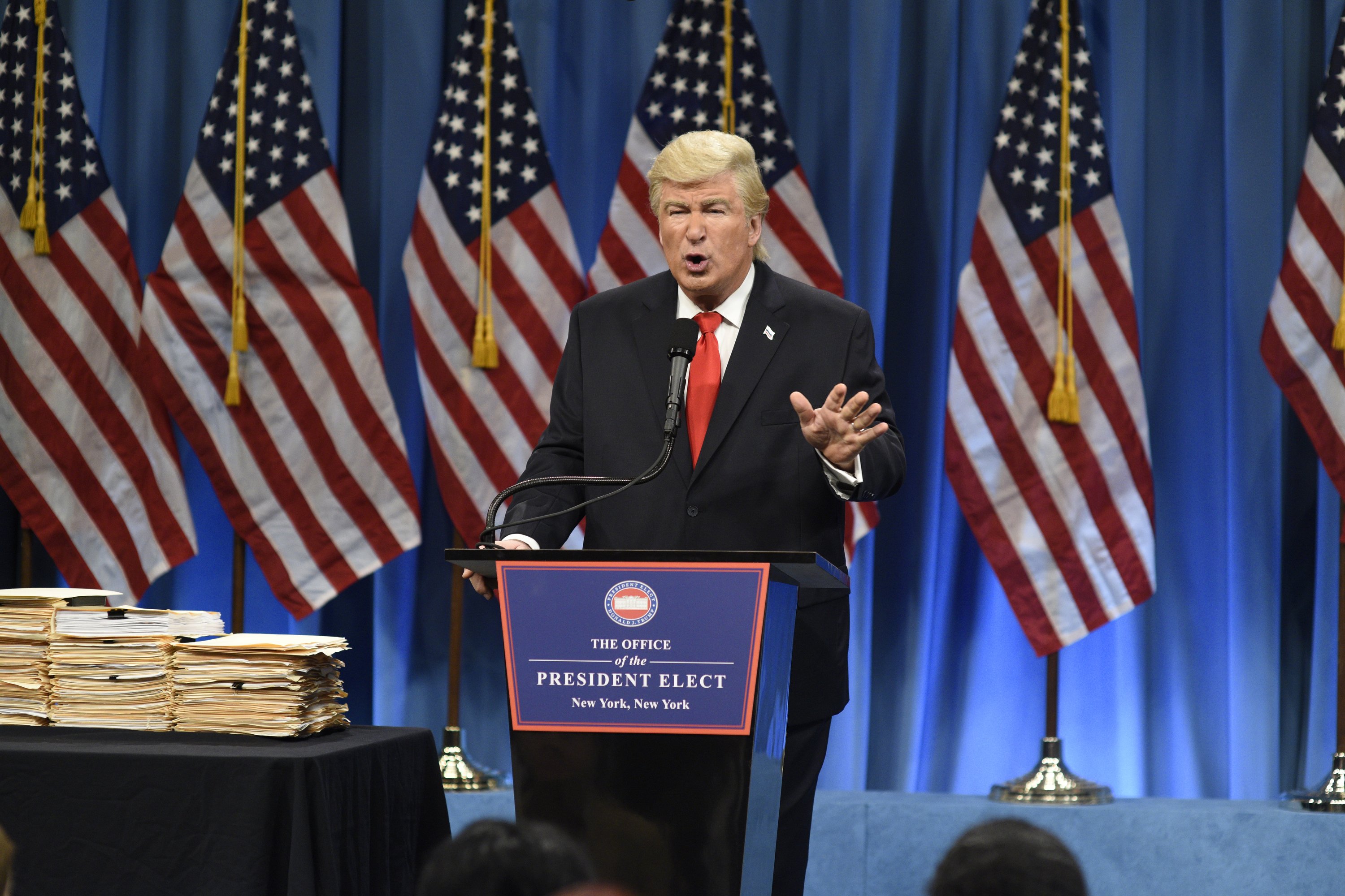 Alec Baldwin as Trump on 'SNL'