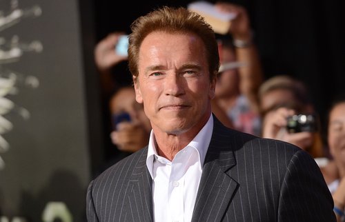 Arnold Schwarzenegger arrives at Lionsgate Films' 'The Expendables 2' premiere on August 15, 2012 in Hollywood
