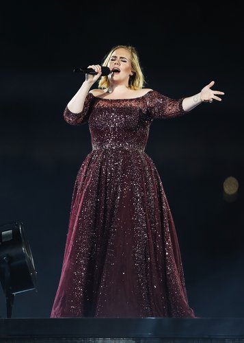 Adele performs at ANZ Stadium on March 10, 2017 in Sydney