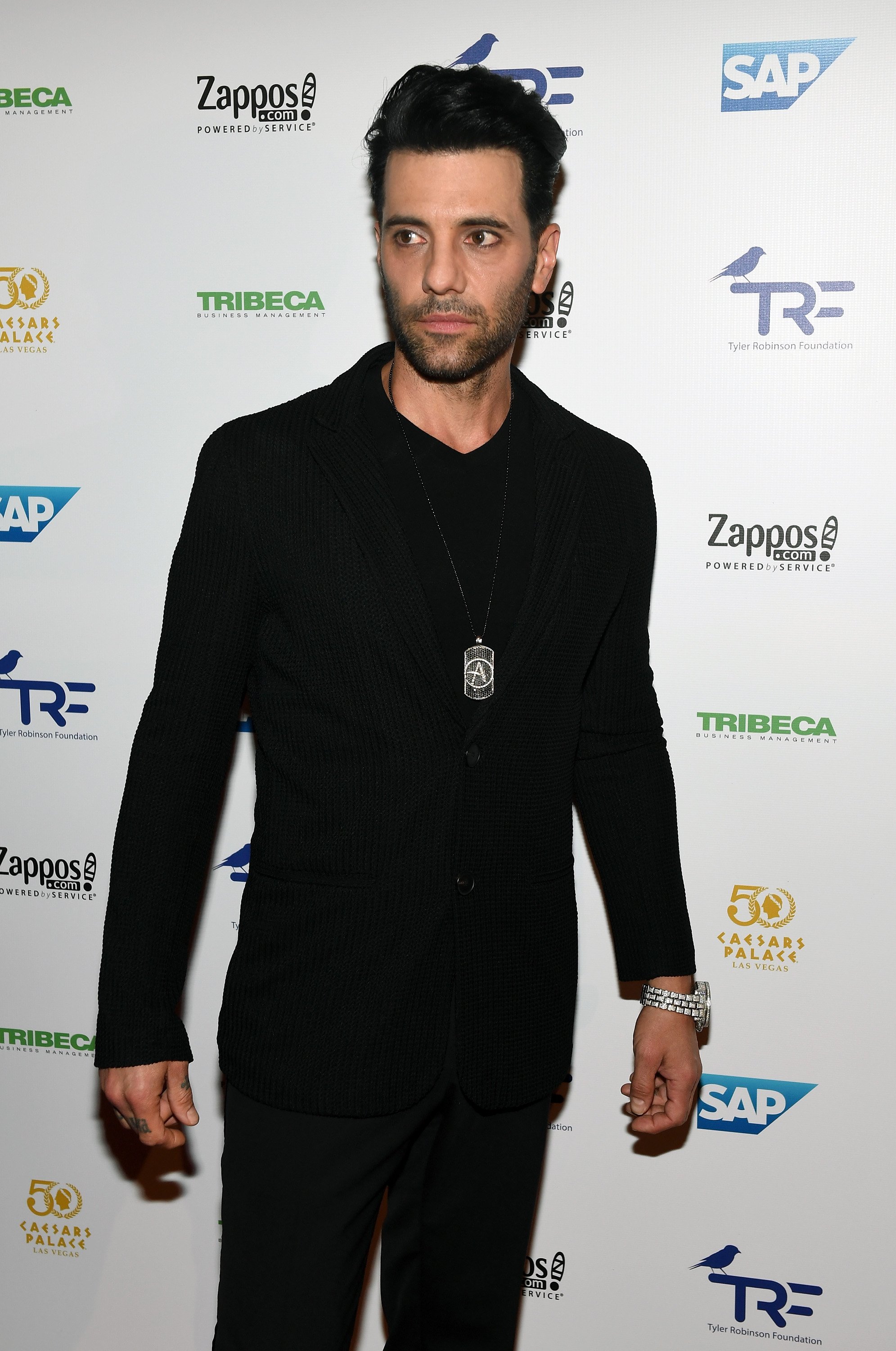 Criss Angel attends the third annual Tyler Robinson Foundation gala benefiting families affected by pediatric cancer at Caesars Palace on September 30, 2016 in Las Vegas