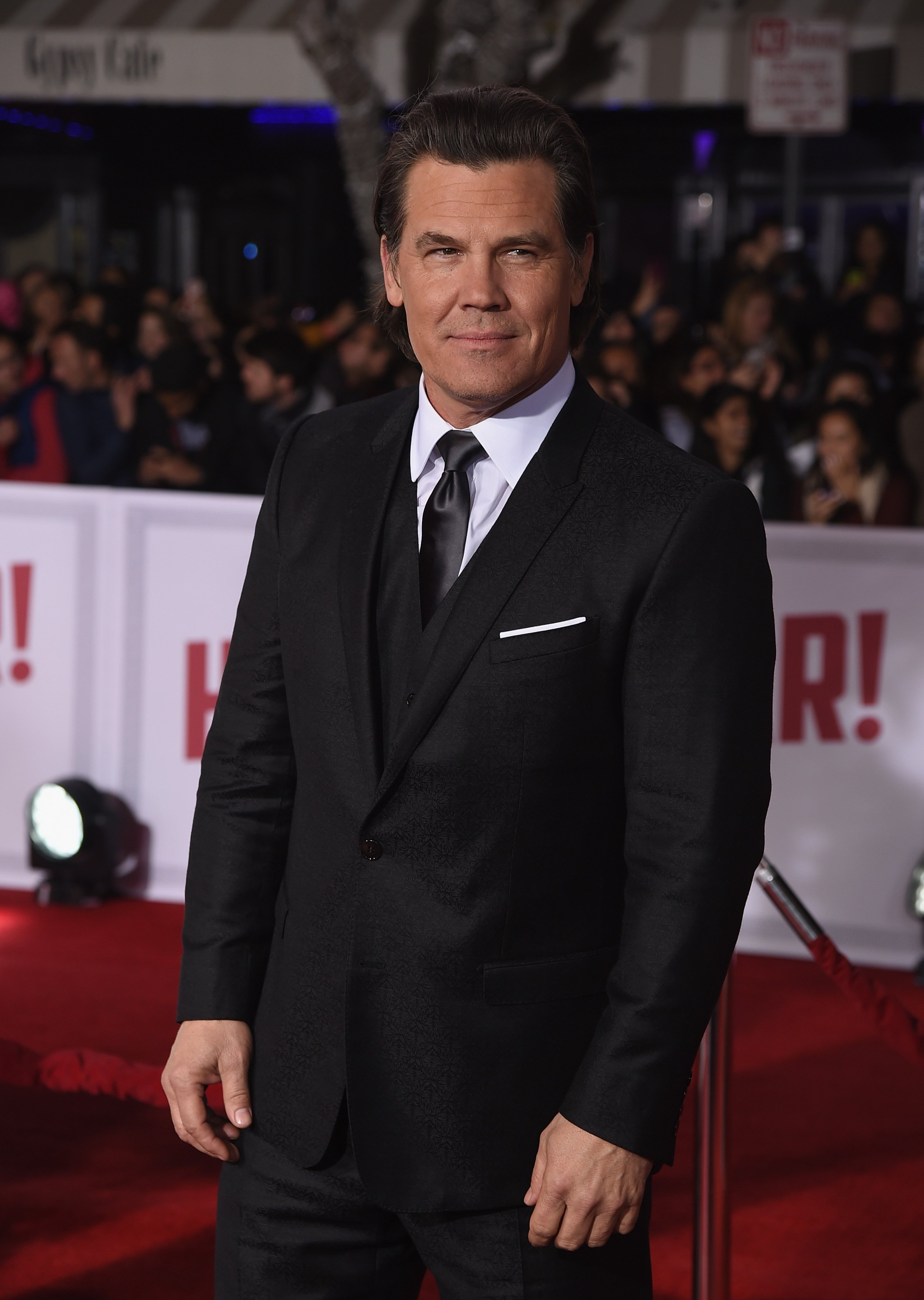 Josh Brolin attends Universal Pictures' 'Hail, Caesar!' premiere at Regency Village Theatre on February 1, 2016 in Westwood