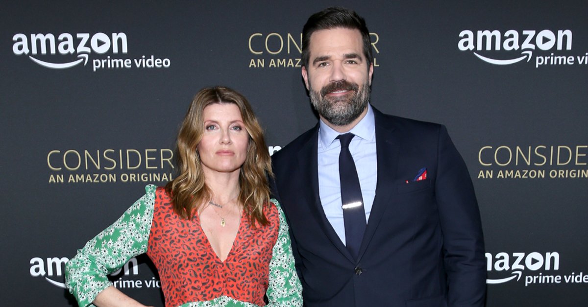 'Catastrophe' stars Sharon Horgan and Rob Delaney attend the Amazon Studios Emmy For Your Consideration Event at Hollywood Athletic Club on April 20, 2017 in Hollywood