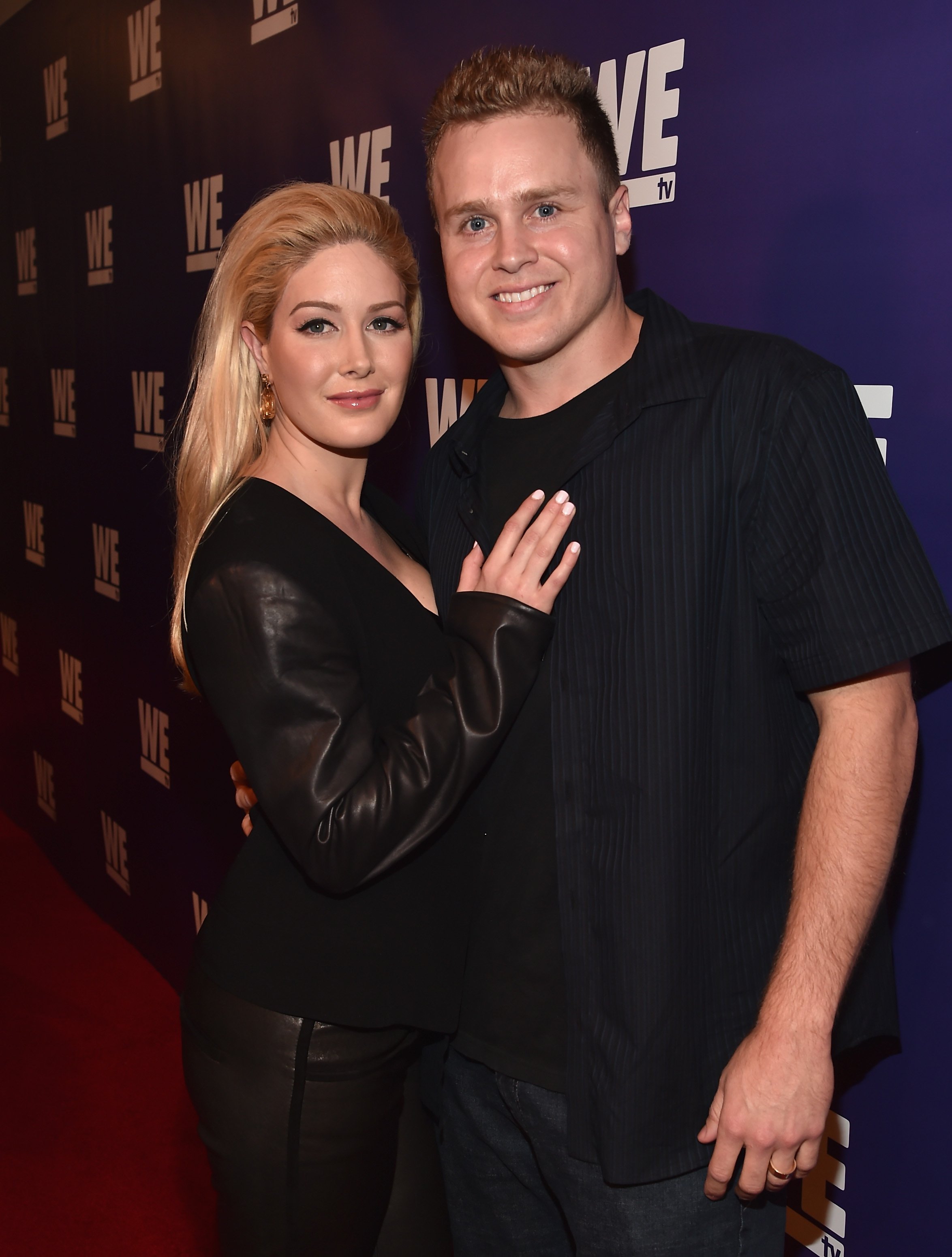 Spencer Pratt and Heidi Montag attend the WE tv presents 'The Evolution of The Relationship Reality Show' at The Paley Center for Media on March 19, 2015 in Beverly Hills