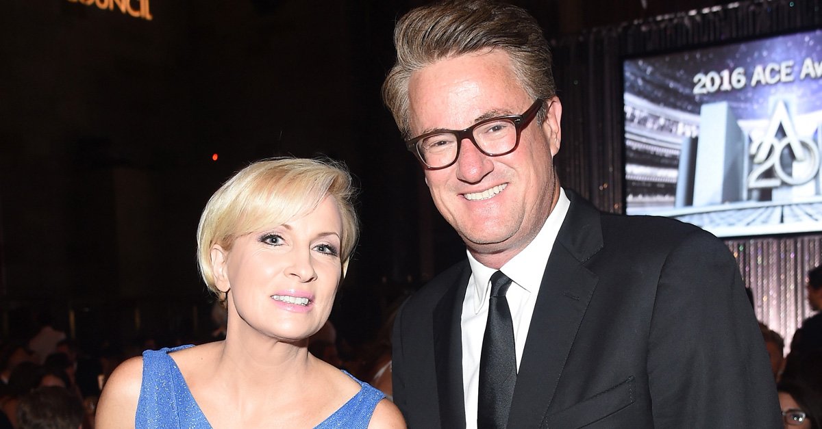 Mika Brzezinski and Joe Scarborough attend the Accessories Council 20th Anniversary celebration of the ACE awards at Cipriani 42nd Street on August 2, 2016 in New York City