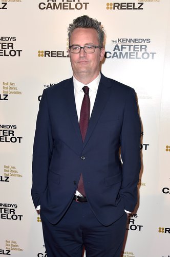Matthew Perry at the premiere of Reelz's 'The Kennedys After Camelot' at The Paley Center for Media on March 15, 2017 in Beverly Hills