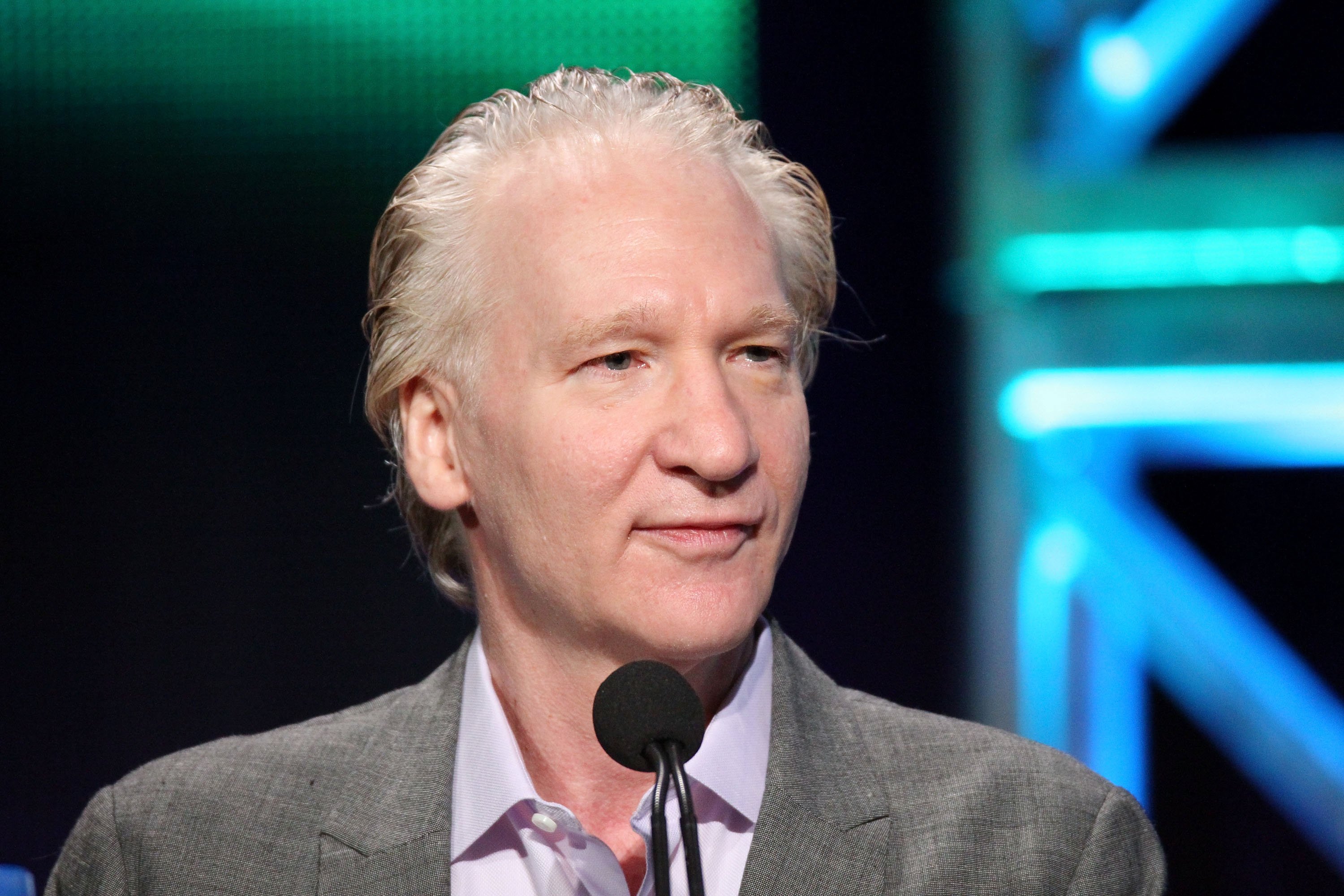 Bill Maher speaks durng the HBO portion of the 2011 Summer TCA Tour held at the Beverly Hilton, Beverly Hills, on July 28, 2011