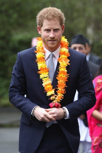 Prince Harry attends a ceremony to celebrate the bicentenary of relations between the UK and Nepal at Embassy of Nepal on March 20, 2017 in London