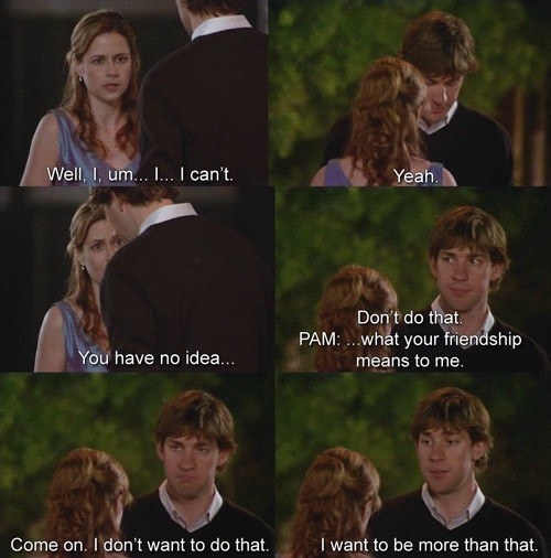 If you're here right now, it's because you experienced the emotional torture that was Jim and Pam before they got together.