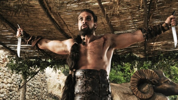 That's why Khal Drogo had such a looooooong braid.