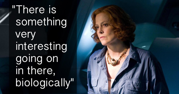 When biologist Dr. Grace Augustine noticed something very interesting going on in there biologically in Avatar.