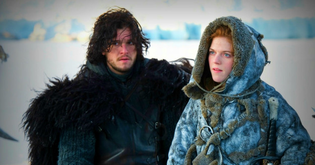 Well, it seems as though Rose may have gotten Kit back for that prank, as she made him go to a costume party dressed as Jon Snow.
