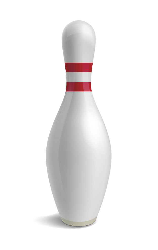 A bowling pin