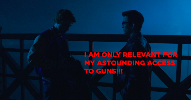 Archie's got a gun: