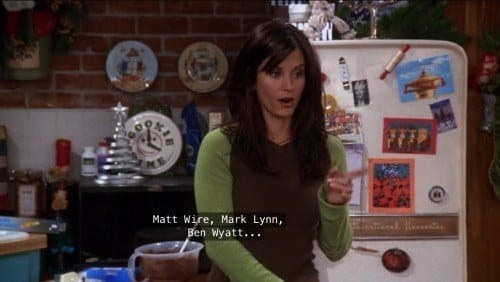 Oh, and you know that theory that Rachel from Friends dated Ben Wyatt?
