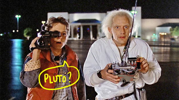 Back to the Future was originally going to be called "Spaceman from Pluto".