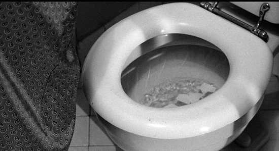 Psycho is the first American movie to feature a toilet on-screen.
