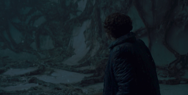 We also never saw the Demogorgon interact with water during Season 1. And when Barb got pulled into the Upside Down, the pool she was sitting next to was suddenly empty.