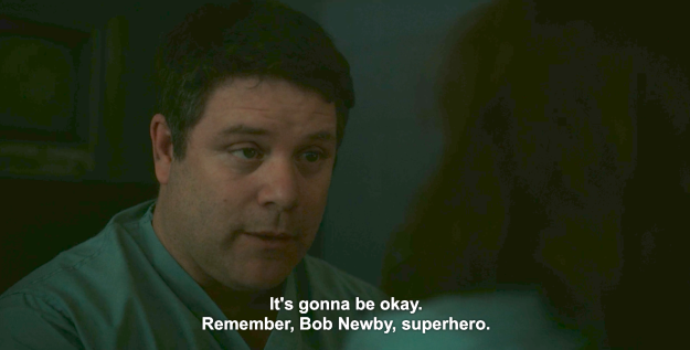 Then Episode 8 rolled around, and Bob Newby, superhero, really and truly saved the day.