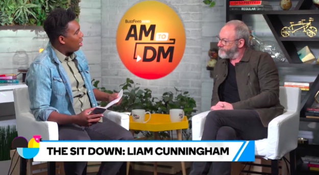 Cunningham told AM to DM host Saeed Jones on Friday that even though he hasn't seen any of the scripts yet, he's flying out to Belfast to join the rest of the actors for the table read.