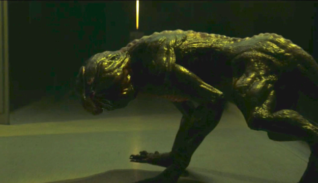 "When you do a creature, basically everything is [computer graphics]," Paul Graff explained. "It’s one thing if you put a creature in a shot somewhere, but it’s a whole different ball game when you have a creature that’s heavily interacting with the actors."