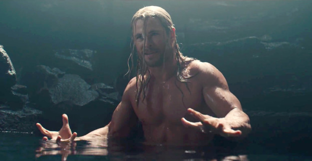 Chris Hemsworth upped his workout regime when he found out Thor was going to be sleeveless in Ragnarok.
