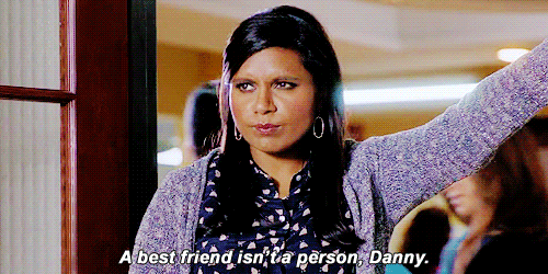 When she explained the hierarchy of best-friendship to Danny.
