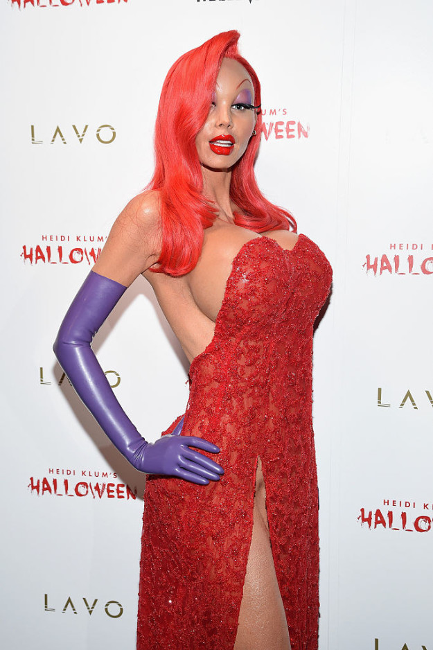 Then in 2015, she completely slayed the game when she channeled the iconic Jessica Rabbit.