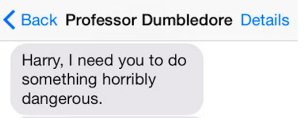 12 Texts From The "Harry Potter" Universe