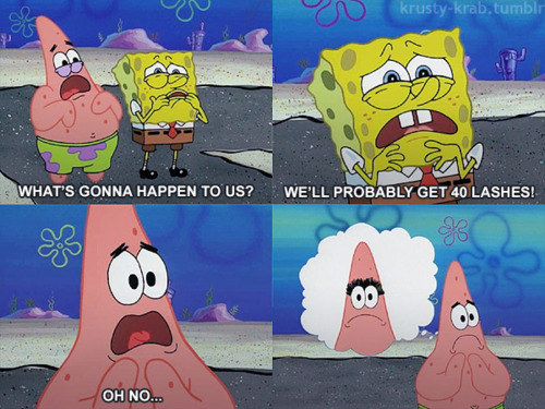 When Patrick had a very different idea of torture than SpongeBob: