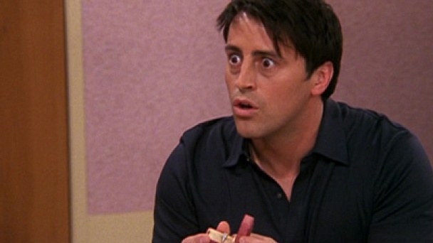 All of the confusion when Rachel thought Joey proposed to her