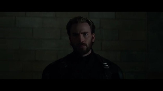But the most important appearance of the entire trailer is Captain America's beard.