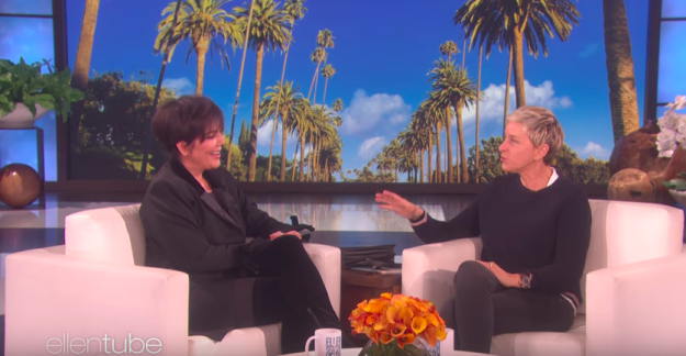 Ellen started by asking Kris if she, as the executive producer of the show, is the one who decides how the money gets divided.