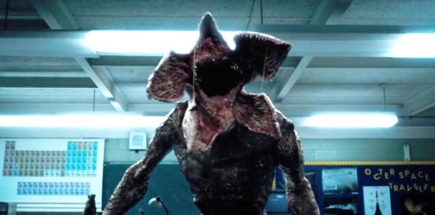 Demogorgons go through five developmental cycles before they're fully grown — and each stage was designed by the same studio that designed the original Demogorgon last season, Aaron Sims Creative.