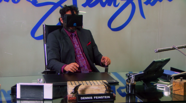 Virtual reality headsets.