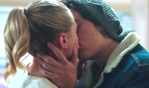And, of course, Betty and Jughead had their first kiss in 2017.