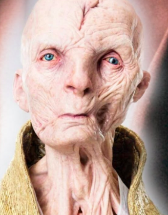 Here's a list of everything Snoke looked liked in The Last Jedi...