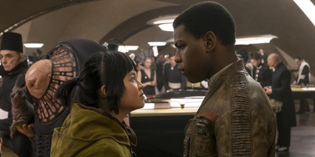 Is Finn over Rey and into Rose now?