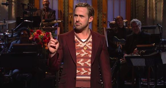 Ryan Gosling hosted the season 43rd season premiere of Saturday Night Live in 2017.