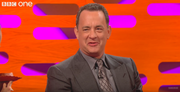 "No, it's my brother Jim," Hanks laughs. "There are so many computer games and video things and Jim just works on those all year long."
