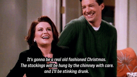 When Karen was really, really excited about Christmas: