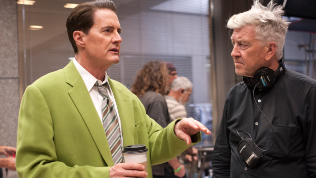 And finally, MacLachlan's first day on set for Twin Peaks: The Return was September 28, 2015.