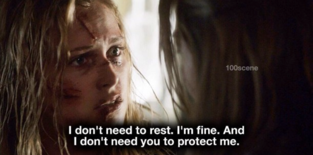Clarke Griffin from The 100